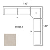 Mercana Warner 71025-F Beige Furniture Alternative Image