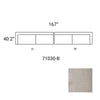 Mercana Warner 71030-B Gray Furniture Alternative Image