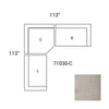 Mercana Warner 71030-C Gray Furniture Alternative Image