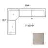 Mercana Warner 71030-D Gray Furniture Alternative Image