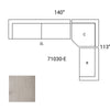 Mercana Warner 71030-E Gray Furniture Alternative Image