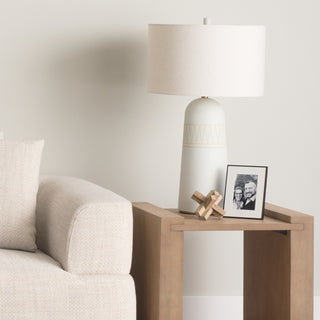 Mercana Javier 69789 White Lamp Lifestyle Image