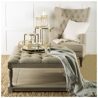 Othello II Short Antiqued Brass Metal Table Candle Holder Lifestyle Image Feature