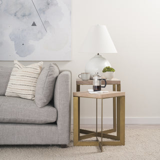 Mercana Mehdi 70169 White Lamp Lifestyle Image