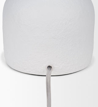 Everly White Cement W/Beige Shade Table Lamp Alternative Image