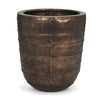 Aivana Extra Large Antiqued Gold Metal Floor Vase Main Image