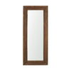 Bennet Large Rectangle Reclaimed Wooden Mirror Main Image