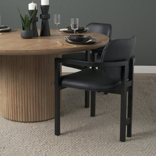 Mercana Carlisle 71257 Black Furniture Lifestyle Image Feature