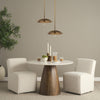 Garnet Gold Hammered Metal Pendant Light Lifestyle Image Feature