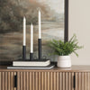 Noir Matte Black Metal Candle Holders Lifestyle Image Feature