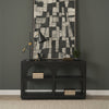 Fragon II Black/Gold Metal Adjustable Cone Shade Table Lamp Lifestyle Image Feature