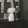 Rylee White Ceramic Vase Lifestyle Image Feature