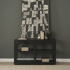 Mooney Metallic-Silver Metal Shade-less Table Lamp Lifestyle Image Feature