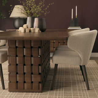 Mercana Trellyn 71292-AB Dark Brown Furniture Lifestyle Image Feature