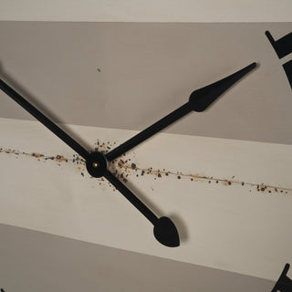 Belton Round Oversize Farmhouse Wall Clock Alternative Image
