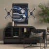 Xendi Black Toned Metal Sputnik Wall Sconce Lifestyle Image Feature