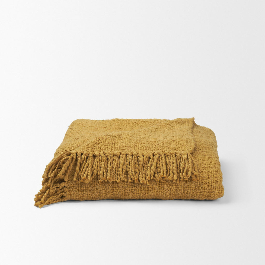Mercana Kambal 71451 Yellow Throw Alternative Image