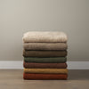 Mercana Kambal 71455 Cream Throw Lifestyle Image Feature