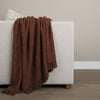 Mercana Kambal 71456 Reddish-brown Throw Lifestyle Image Feature