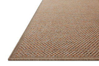 Loloi Merrick MER-01 Oatmeal/Sunrise Area Rug Corner Image