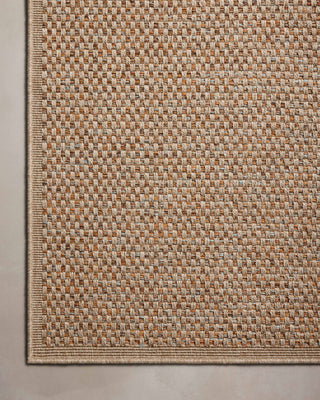 Loloi Merrick MER-01 Oatmeal/Sunrise Area Rug Corner Image