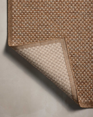 Loloi Merrick MER-02 Natural/Sunrise Area Rug Backing Image