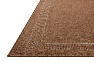 Loloi Merrick MER-07 Cinnamon/Multi Area Rug Corner Image
