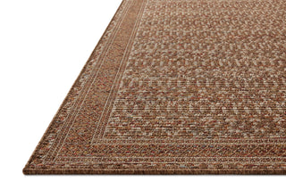 Loloi Merrick MER-08 Natural/Fiesta Area Rug Corner Image