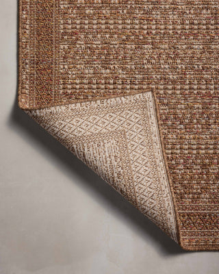 Loloi Merrick MER-08 Natural/Fiesta Area Rug Backing Image