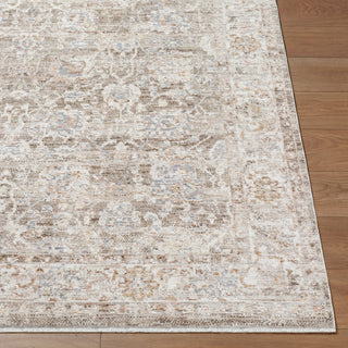 Livabliss Mansfield MFD-2300 Dark Brown Area Rug Angle