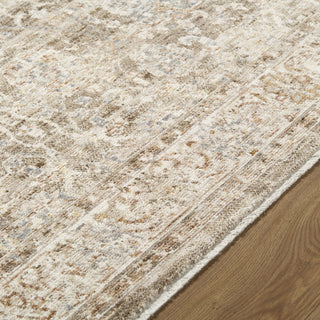 Livabliss Mansfield MFD-2300 Dark Brown Area Rug Detail