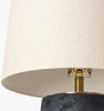 Surya Mowgli MGI-001 Black Lamp Detail