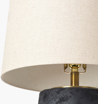 Surya Mowgli MGI-001 Black Lamp Detail