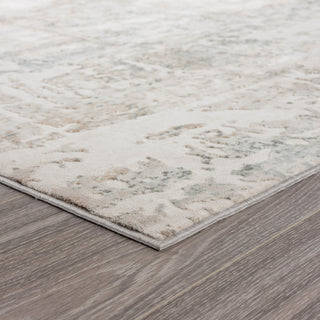 LR Home Michelle 81638 Gray/Cream/Blue/Taupe Area Rug Backing Image
