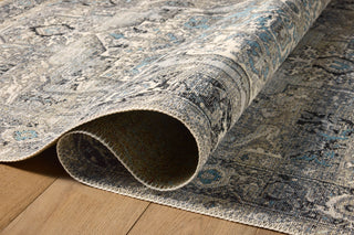 Loloi Mika MIK-01 Grey/Blue Area Rug Pile Image
