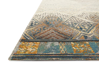 Loloi Mika MIK-02 Ivory/Mediterranean Area Rug Corner Image