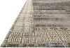 Loloi Mika MIK-07 Charcoal/Ivory Area Rug Closeup Image