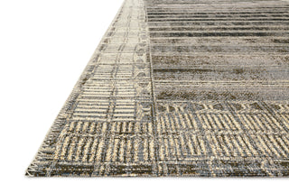 Loloi Mika MIK-07 Charcoal/Ivory Area Rug Corner Image