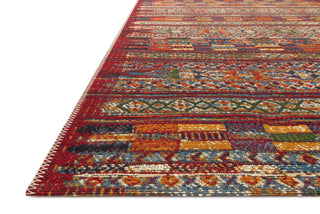 Loloi Mika MIK-09 Red/Multi Area Rug Corner Image