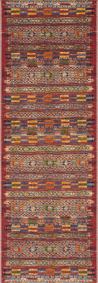 Loloi Mika MIK-09 Red/Multi Area Rug Runner Image