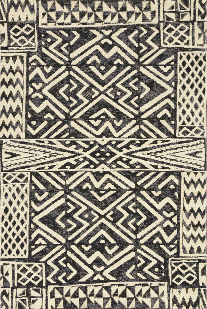 Loloi Mika MIK-13 Ivory/Black Area Rug main image