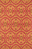 Loloi Milano ML-09 Gold / Berry Area Rug main image