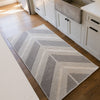 Colonial Mills Luxury Milo Runner Moonwalk Grey Area Rug