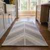 Colonial Mills Luxury Milo Runner Moonwalk Grey Area Rug