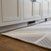 Colonial Mills Luxury Milo Runner Moonwalk Grey Area Rug