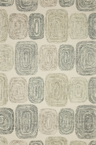 Loloi Milo MLO-01 Dark Grey / Neutral Area Rug Main Image