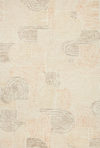 Loloi Milo MLO-02 Peach / Pebble Area Rug Main Image