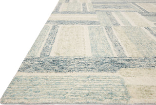 Loloi Milo MLO-04 Aqua / Denim Area Rug Corner Image