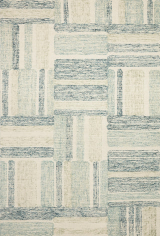 Loloi Milo MLO-04 Aqua / Denim Area Rug Main Image