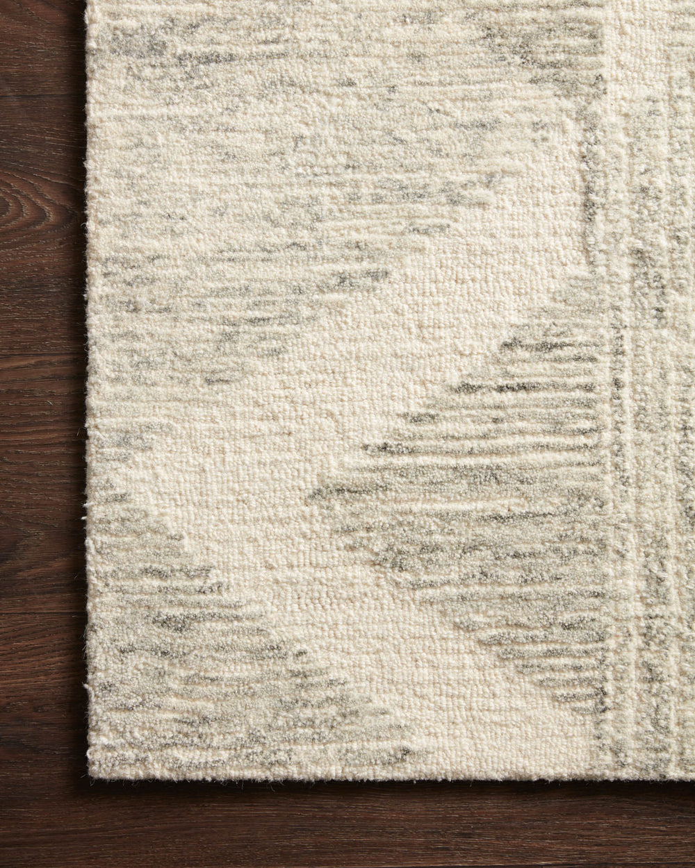 Loloi Milo MLO-06 Lt Grey / Granite Area Rug Lifestyle Image Feature